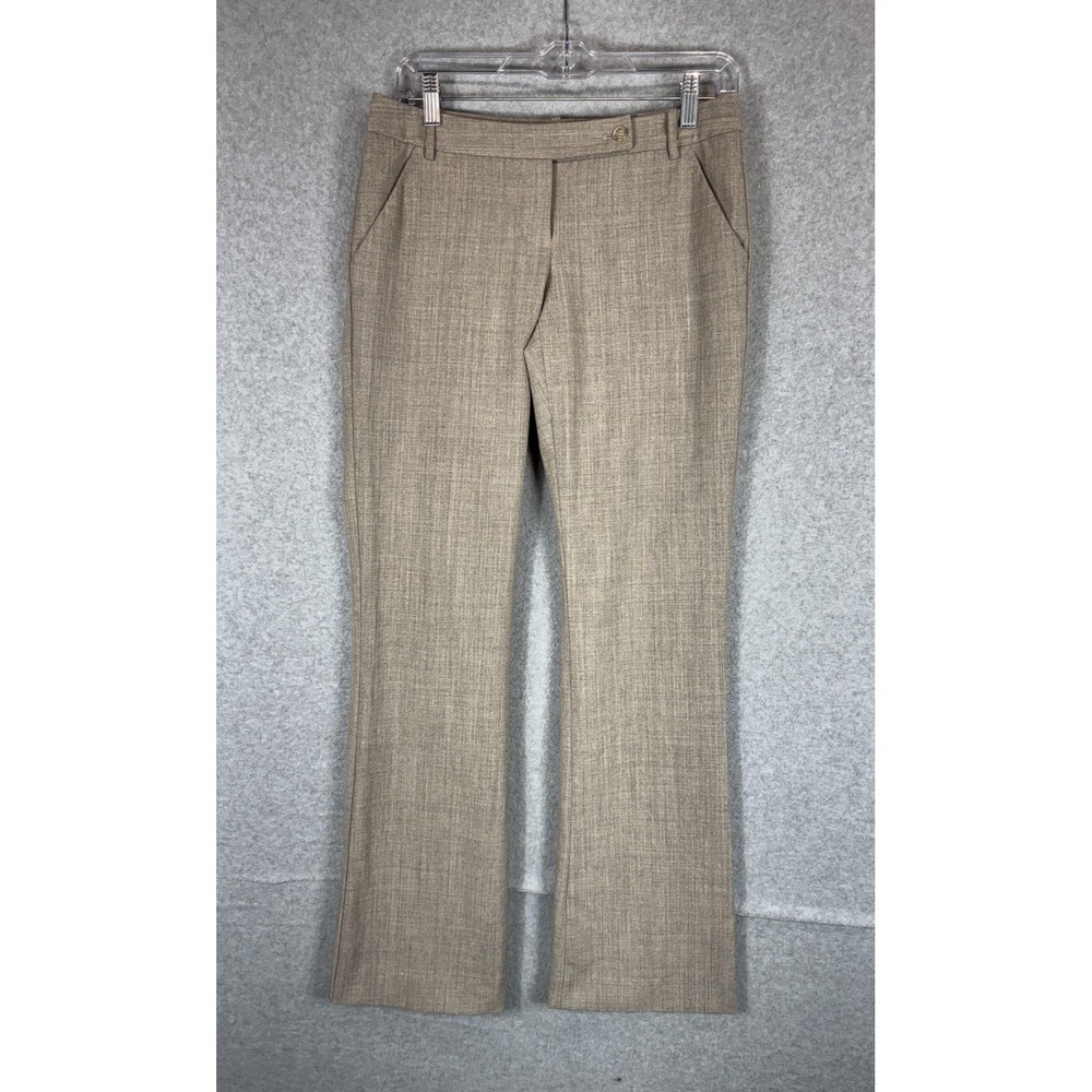 The Limited Pants Womens 2 Tan Drew Fit Straight‎ Career Workwear Stretch Office